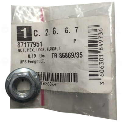 Kuhn Krause 1/2''-13 NC GR5 Hex Lock Nut Part # 87177951