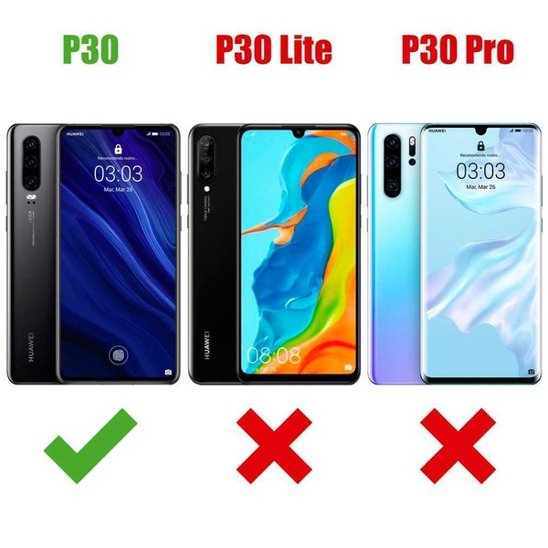 Protector de Pantalla para Huawei P30 Cristal Templado Premium 0,3mm 9H - Imagen 4