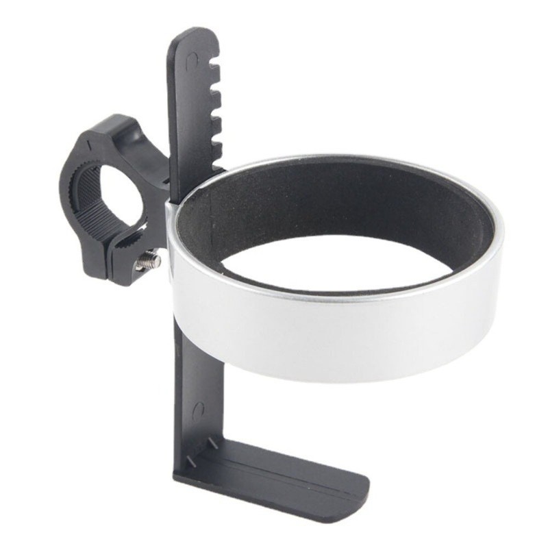 Bike Cup Holder Coffee Drinks Cup Holder Bicycle Handlebar Rack Mount Bracket