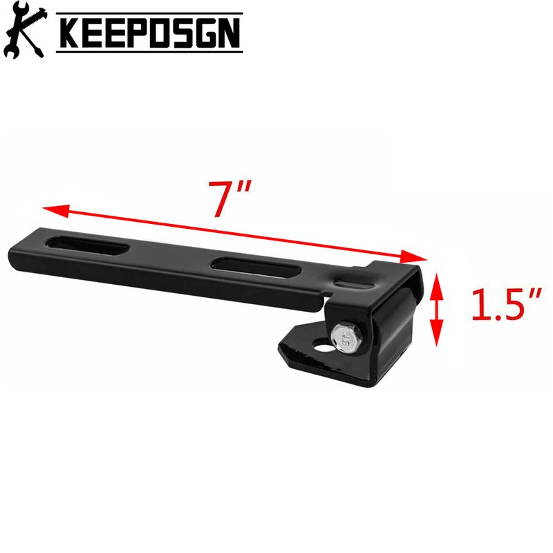 Motorcycle Solo Seat 2" 3" Spring Bracket Mount For Harley Bobber Chopper Custom