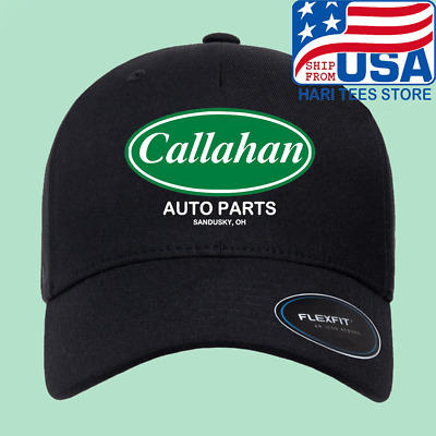 Callahan Auto Parts Tommy Boy Logo Black Hat Baseball Cap Size S/M & L/XL