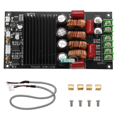 2CH TPA3255 HiFi Amplifier Board 2x300W Class D Stereo Power Amplifier Module