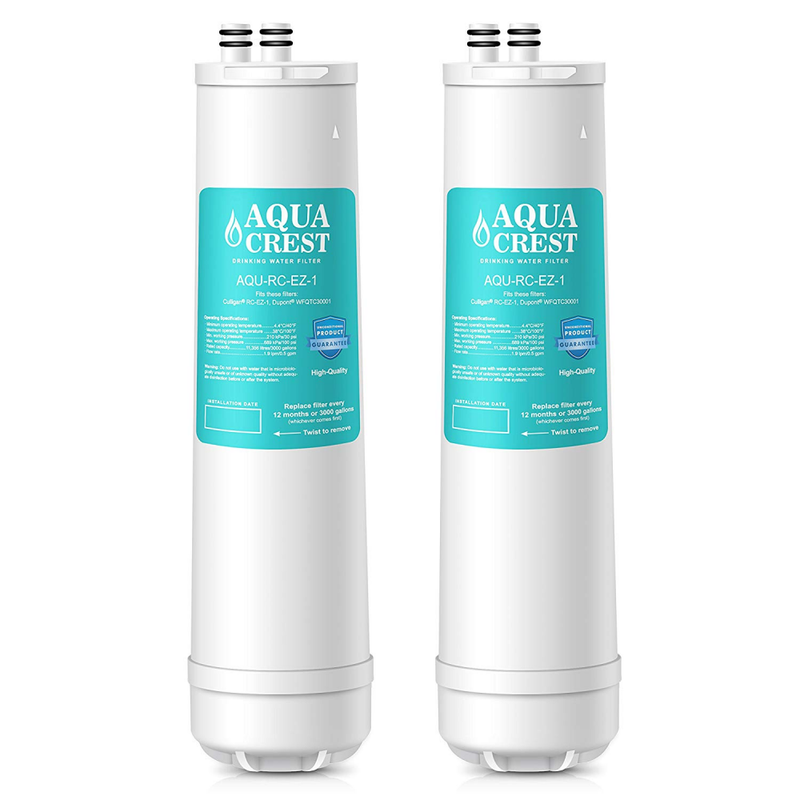 AQUACREST Replacement 2Pk 3000Gal.Water Filter For RC-EZ-1,U