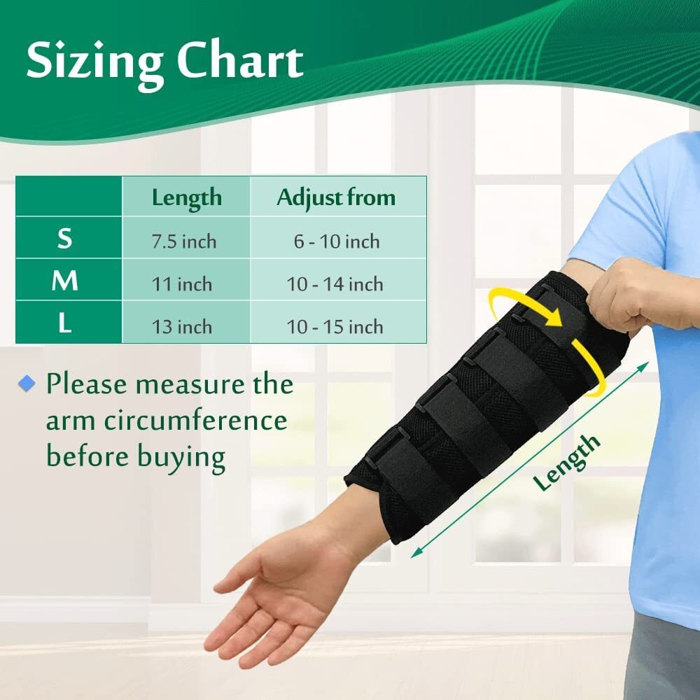 Elbow Splint Tendonitis Elbow Brace Ulnar Nerve Cubital Tunnel for Immobilizer M