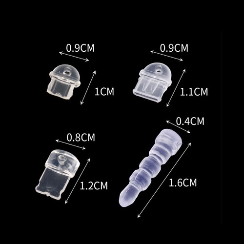 5x Anti-Dust Plug Clear Charge Port Dust Plug DIY For iPhone Stopper Protection