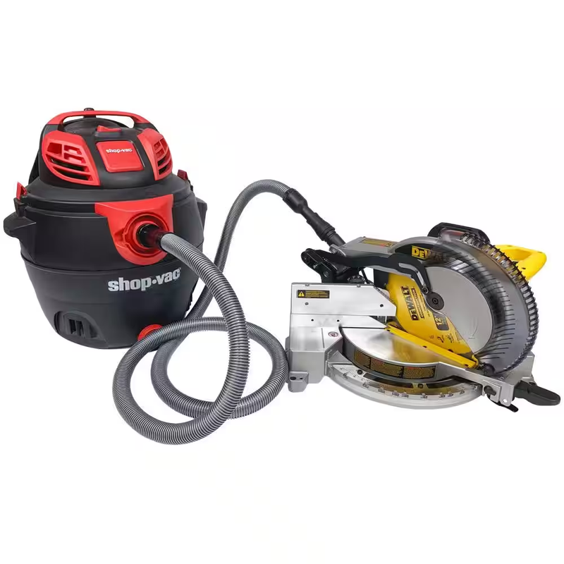 30 Ft. Shop Vacuum Hose and Swivel Adapter with Power Tool Adapter Set