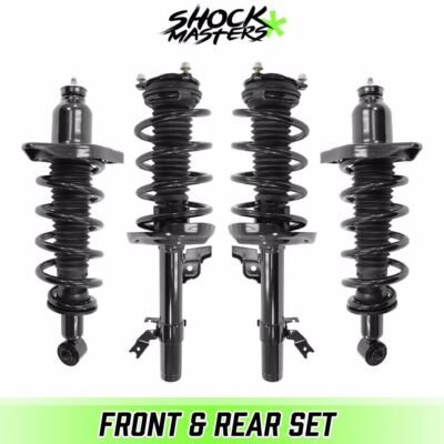 Front & Rear Quick Complete Struts & Springs Kit for 2016-2020 Honda Pilot FWD