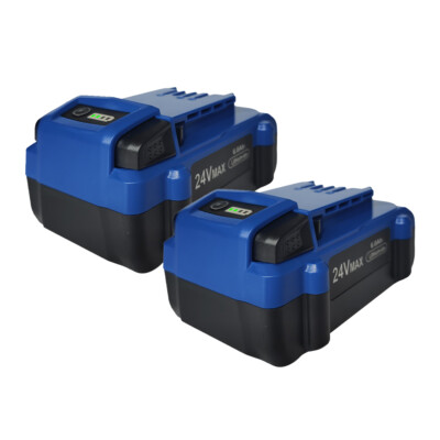 2X 24V Max 6.0ah Extended Run Battery KB 424-03 NEW