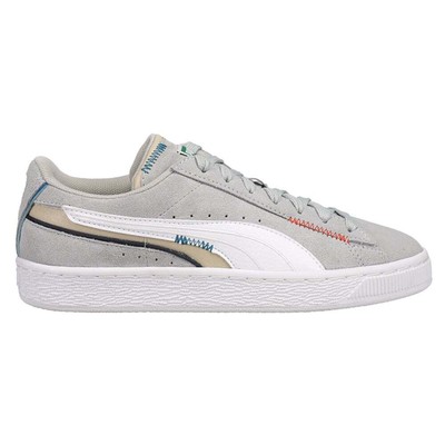 

Серые кроссовки Puma Suede Displaced Youth Boys Повседневная обувь 38449601, Grey, Puma Suede Displaced Youth