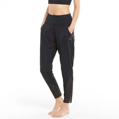 Puma Studio Yogini Slim Training Joggers Женские Размер XL Повседневная 520981-01