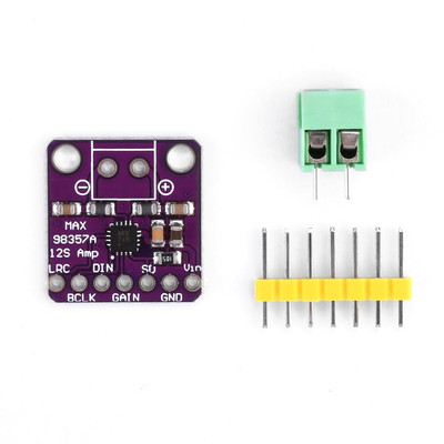 1 Set MAX98357 I2S Audio Amplifier Module, Audio Amplifier Unfiltered Class D Am