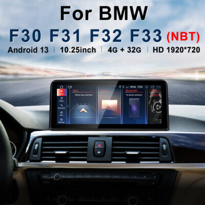 10.25'' CarPlay TouchScreen Radio GPS For BMW 3 4 Series F30 F31 F32 2013-16 NBT