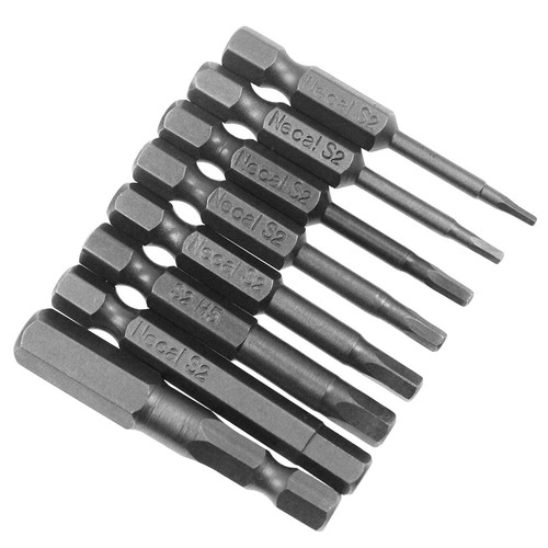 8pcs Hex Shank Screwdriver Bits Set Security Magnetic Head Fast 50mm 1//4