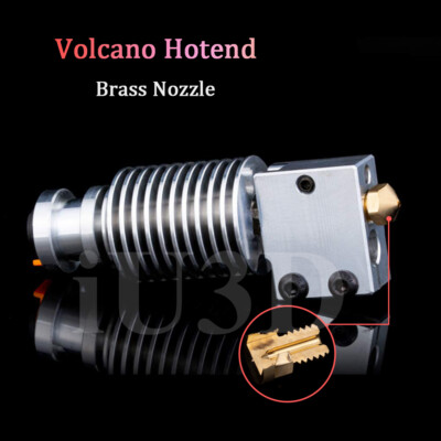 iU3D V6 Volcano All Metal Hotend for Prusa i3 MK3 MK3S Titan,Dual Drive Extruder