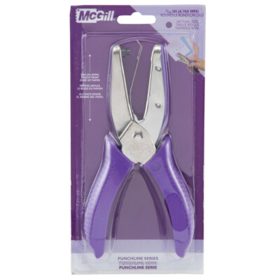 Punchline by McGill Circle Hole Hand Punch 53600 3/16'' with 2'' reach
