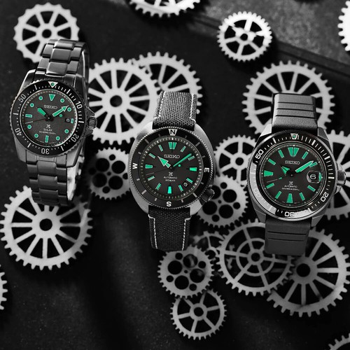 Pre-owned Seiko Prospex King Samurai Srph97k1 Black Series Automatic Limited