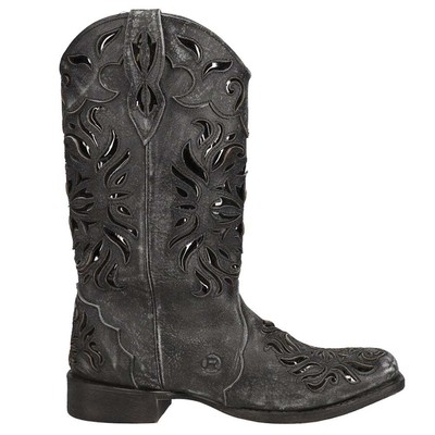 

Женские ковбойские ботинки Roper Belle Ll Metallic Snip Toe Размер 9 M 09-021-091, Черный, Roper Belle Ll Metallic Snip Toe Cowboy