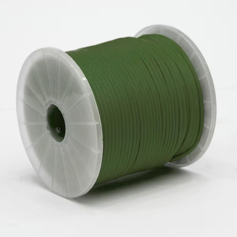 Paracord 550 Rope Nylon 5/32 in x 400 ft Green Mil Spec 7 Strand Survival Cord
