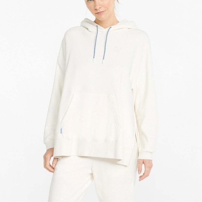 Puma Infuse Hoodie Womens Off White Повседневная верхняя одежда 533421-65