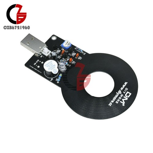Kit Metal Detector Fai Da Te 3V-5V 60mm Sensore Senza Contatto Elettronico