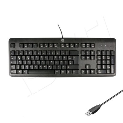 HP KU-1156 PC Office Business Tastatur Keyboard USB ,QWERTZ Deutsches Layout  