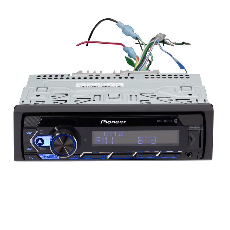 PIONEER MVH-S320BT Single Din Car Stereo MP3 CD USB Bluetooth Radio 4 Speakers
