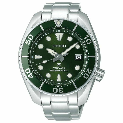 Pre-owned Seiko Prospex Sbdc081 Sumo Scuba Diver Automatic 200m Men`s Watch Made In Japan