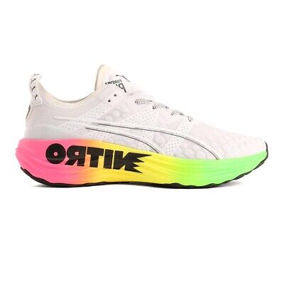 【美品】DOES YELLOW RUN FOREVER? Puma Foreverrun Nitro Yellow Burst / Black - Jun 2024