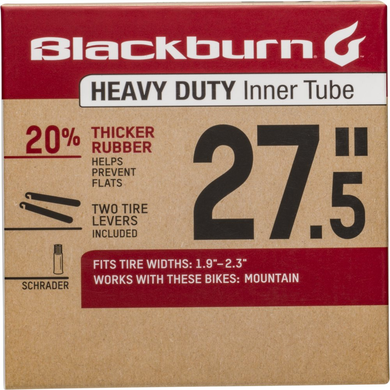 Inner Tube With Tire Levers, Schrader Valve, 27.5