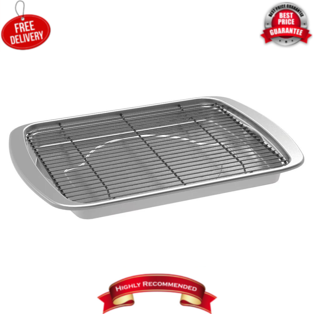 Oven Ware Nordic Microwave Pan Bacon Tray Baking