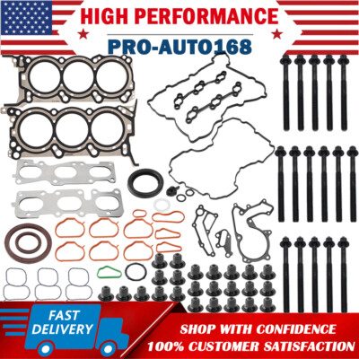 MLS Head Gasket Bolt Set For Kia Sorento Sedona Cadenza Hyundai Santa Fe 3.3L V6