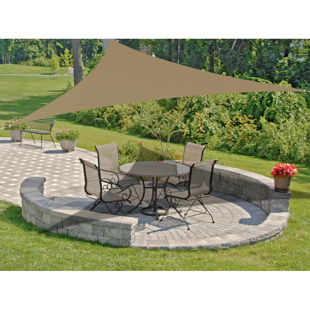 Waterproof Sun Shade Sail Awning Outdoor Patio Pergola Sun Canopy Shelter 7Color