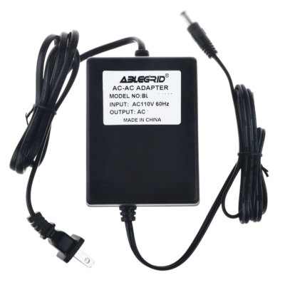 AC Adapter for Homedics QRM400 QRM-400H Quad-Roller Massage Cushion PowerCord