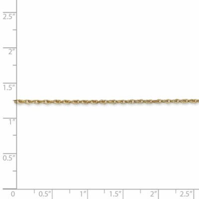 Pre-owned Superdealsforeverything 18k 24 Inch 1.3mm Baby Rope With Lobster Clasp Chain; 24 Inch; Lobster Clasp In Yellow