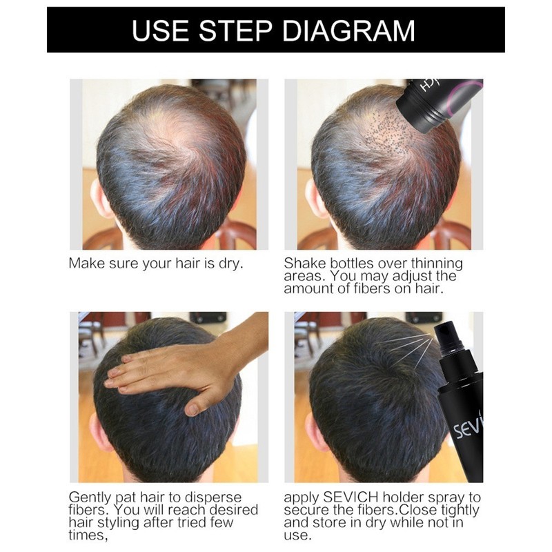 Hair Growth Powder Hair Loss Building Fibers Salon Beauty Products
