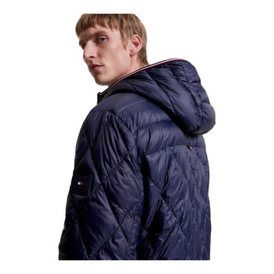 Pre-owned Tommy Hilfiger Jacket  Mw0mw32766dw5 In Blue