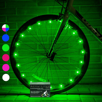 Bicycle Wheel Lights Bike Rim Cool LED Boys Girls Birthday Gift