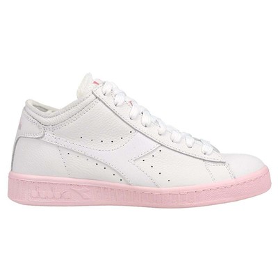 

Diadora Game Row Cut Sole Block Женские белые кроссовки на шнуровке Повседневная обувь 1776, Белый, Diadora Game Row Cut Sole Block Lace Up
