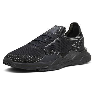 Pre-owned Puma Pd Pwrplate Sport Lace Up Mens Black Sneakers Casual Shoes 30810901