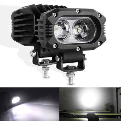 4inch 6000LM LED Work Pods Light Bar Spot Truck Offroad 4WD Driving Fog Light