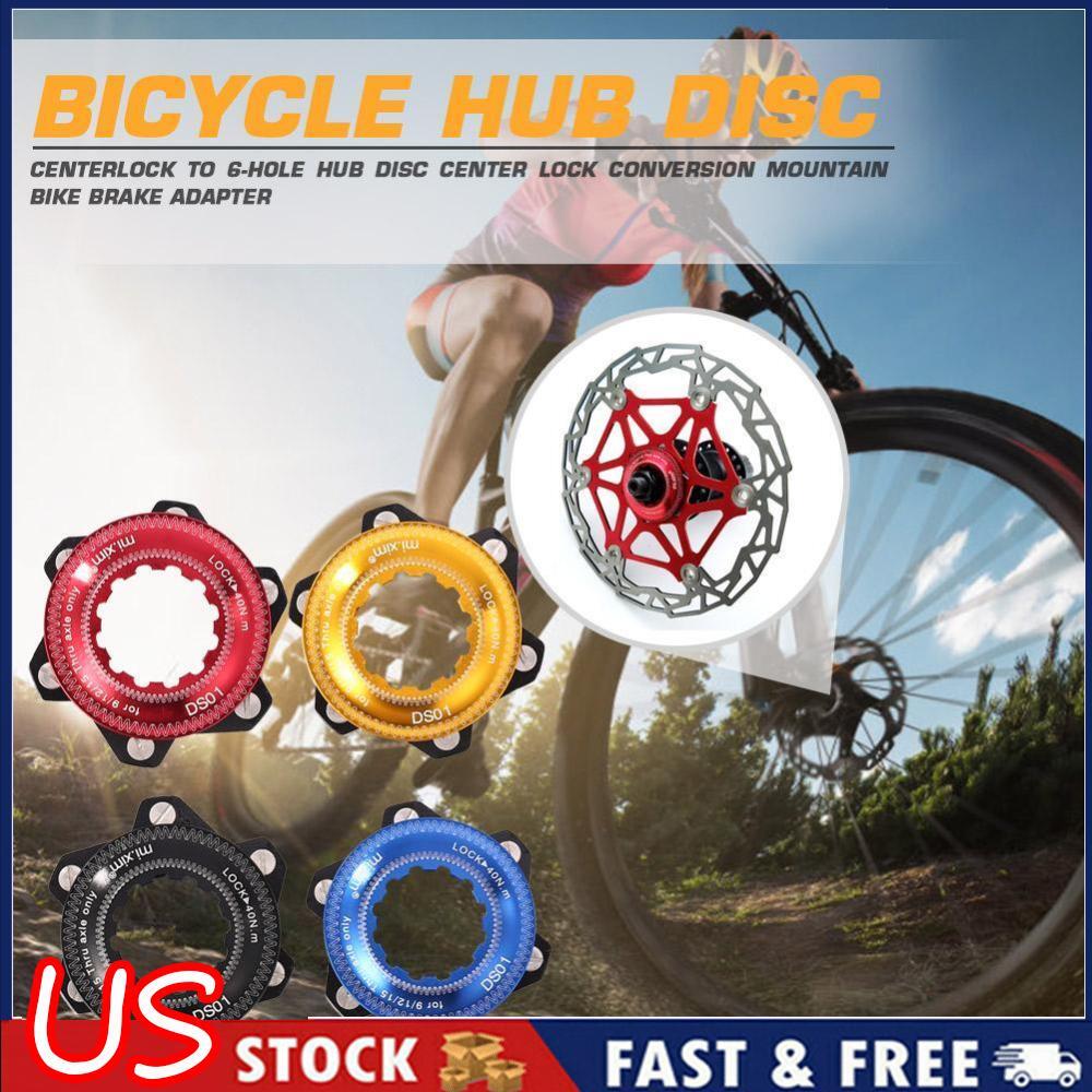 Hub Disc Brake Center Lock Adapter Disc Brake Rotor Adaptor For 6 Bolt