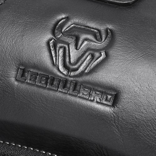 Mens Sling Backpack Cowhide Genuine Leather Chest Crossbody Shoulder Bag New