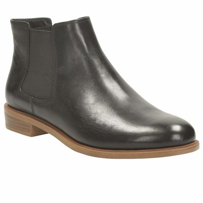 clarks women's taylor shine chelsea boots