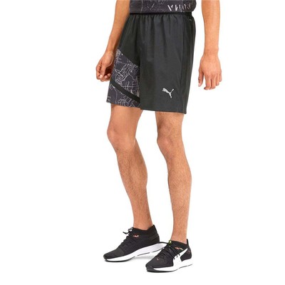 

Черные повседневные спортивные штаны Puma Ignite 7 Graphic Short 518439-01, Черный, Puma Ignite 7" Graphic Short