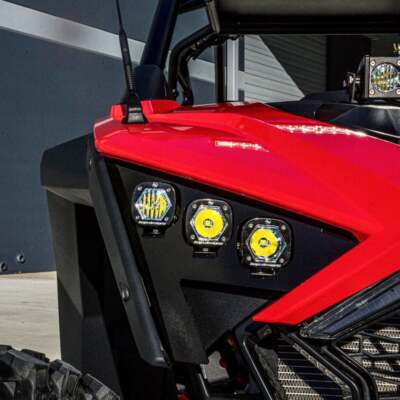 Baja Designs  S1 Triple LED/Laser Headlight Kit for RZR Pro XP & Pro R / Turbo R