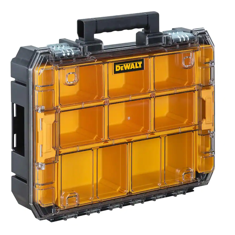 Dewalt Small Parts Organizer Deep 9 Compartment TSTACK System Packout Tool Case