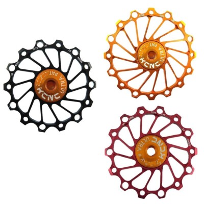 1pc* KCNC Jockey Wheels Bike Bicycle Rear Derailleur Pulley 15T sealed long teeh