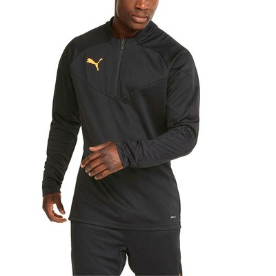 

Мужская футбольная куртка Puma Individualfinal Training QuarterZip, размер , повседневная, спортивная, Черный, Puma Individualfinal Training QuarterZip Soccer Jacket