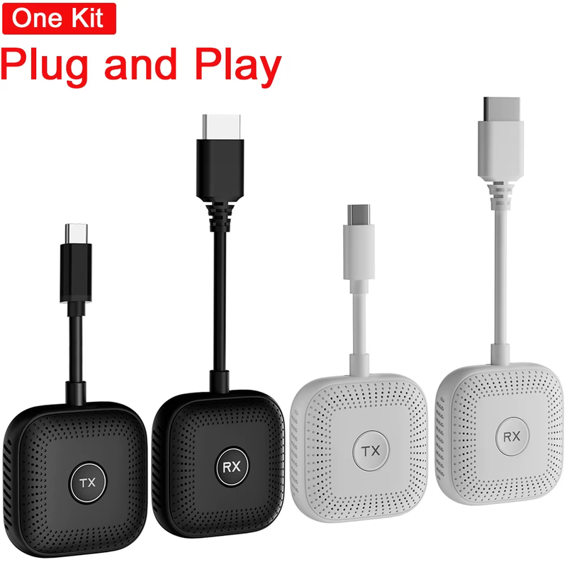 Type C Wireless HDMI Extender Audio Video Transmitter and Receiver Display Adapt