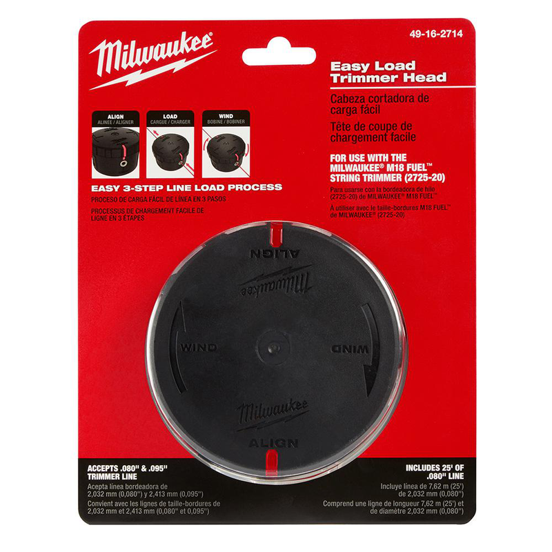 Trimmer Head Replacement Easy Load Fits With M18 FUEL String Trimmer (2725-20)
